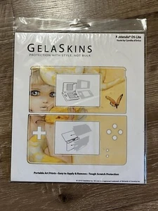New Rare Nintendo DS Lite gelaskins yellow fairy butterfly protective skins - Picture 1 of 4