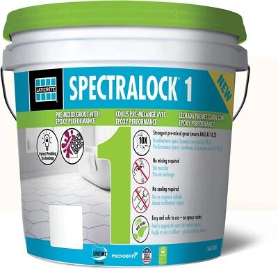 Laticrete Spectralock 1 Pre Mixed Grout - 1 Gal - Image 1 of 2