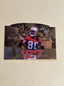 Upper Deck 1994 Jerry Rice 127 Career Touchdowns DieCut - Foto 1 di 2
