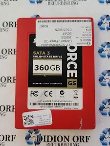 CORSAIR 360GB 2.5" SATA SSD CSSD-F360GBGS-BK, Grade A, SKU 16108 - Picture 1 of 2