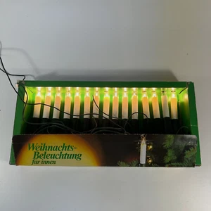 Vintage Weihnachts Beleuchtung fur innen - Christmas Tree light Guirlande Noel - Picture 1 of 4
