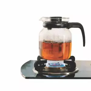 Borosil Carafe/Kettle With Stainer Made of Borosilicate Glass(650ml)-Transparent - Picture 1 of 4