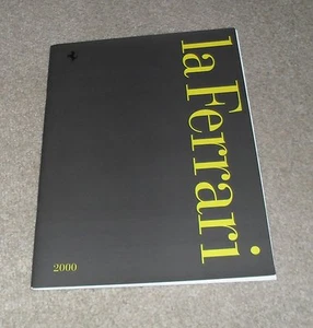 Ferrari Brochure 2000 La Ferrari - 360 Spider 550 Maranello 456M - Picture 1 of 3