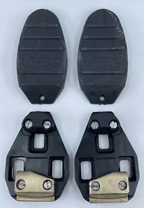 TIME EQUIPE 3-bolt Cleats for PANTANI Era Road Pedals with COVERS NEAR-MINT! - Picture 1 of 16