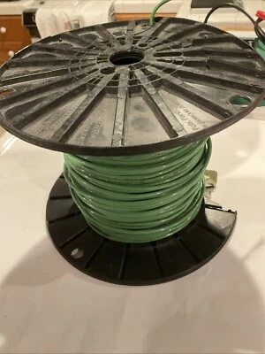 Alambre de cobre trenzado (CU) #16 AWG CALIBRE TFN 600 V VERDE - 280 pies Foto 1 de 2