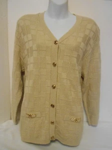 Suéter beige colección Company M para mujer hecho en EE. UU. - Imagen 1 de 4