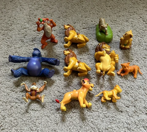 Disney Lion King Lion Guard Mini PVC Figures  Lot of 11 Cover