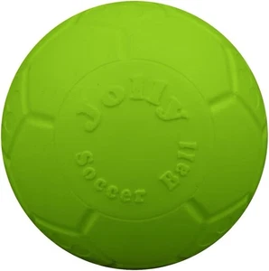 Jolly Pets Large Jolly Soccer Ball Floating-Bouncing Dog Toy 8" Green Apple - Picture 1 of 1
