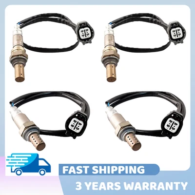 Комплект из 4 верхних + нижних датчиков кислорода для Jaguar X-TYPE 2,5 л V6 2002 2003 2004 2005 - Изображение 1 из 4