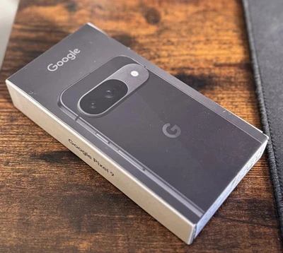 Google Pixel 9 128GB 5G Unlocked 12GB Ram New - Obsidian Black - 2 year warranty - Image 1 of 4