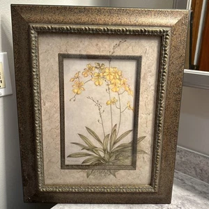 Debra Swartzendruber Orchidee Fresco IV. Druck vom gelben Obstgarten gerahmt - Bild 1 von 7