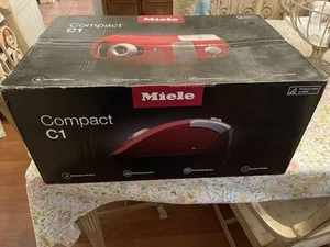 Miele Compact C1 Pure Suction PowerLine Canister Vacuum - Lotus White SCAE0 - Picture 1 of 6