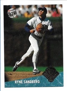 Ryne Sandberg 1992 Ultra Award Winners #25 - Chicago Cubs - Picture 1 of 2