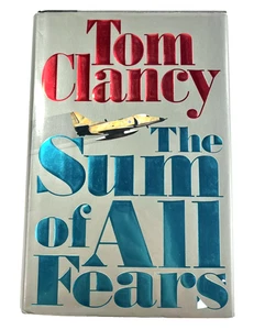 The Sum of All Fears by Tom Clancy Vintage 1991 First Edition Hardcover Book - Picture 1 of 8