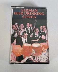 German Beer Drinking Songs Cassette L.D.M.I. Canada - Picture 1 of 6