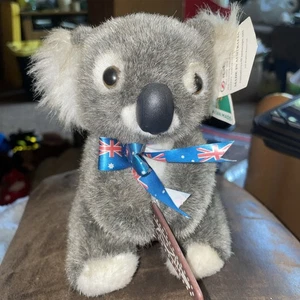 Souvenir Happy Memories From Australia 4" Koala Bear Boomerang e etichette carine - Foto 1 di 10