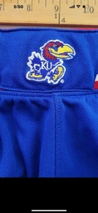 Kansas Jayhawks NCAA Adidas 2012-13 Men's Basketball Shorts  Team Issue Sm (H) - Picture 1 of 6