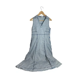 Baltic Born Georgia Midikleid Denim Chambray L  - Bild 1 von 8