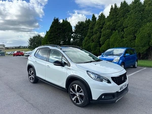2017 Peugeot 2008 1.6 BlueHDi 120 GT Line 5dr Diesel Manual White SUV 5 Door Hat - Picture 1 of 24