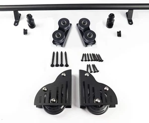 Rolling Library Ladder Hardware Kit, Multi-use for Loft Black  - Picture 1 of 5