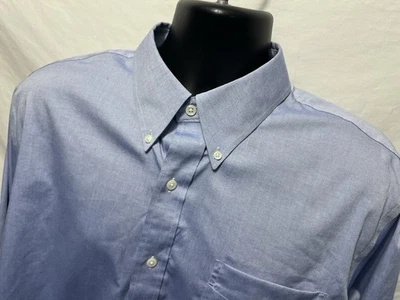 Lauren Ralph Lauren Mens Classic Fit Dress Shirt Blue 17 1/2 34-35 Non-Iron B3 - Image 1 of 4
