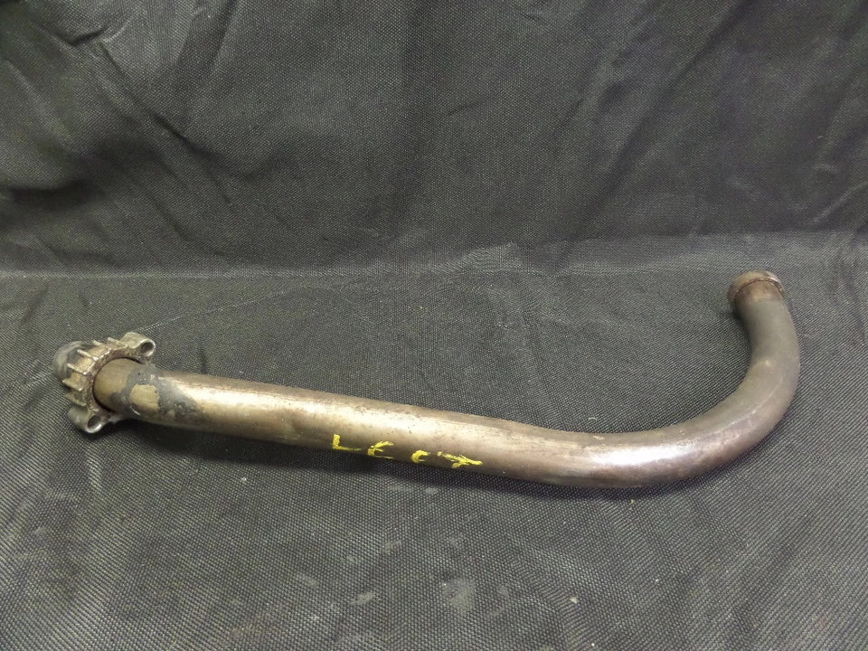 1987 HONDA VF700C MAGNA LEFT EXHAUST PIPE HEADER MUFFLER B - Image 1 of 1