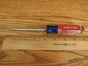 Vintage Craftsman USA 41581 G WF 3/16 Forged Flat Head Screwdriver - Bild 1 von 9