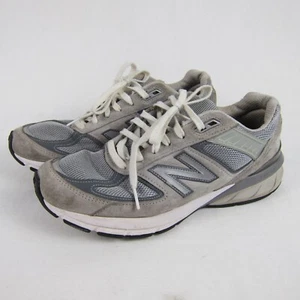 Scarpe sneakers sportive New Balance 990v5 uomo taglia 9 D grigie M990GL5 - Foto 1 di 8