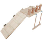  Wood Hamster Ladder Guinea Pig Platform Board Accessories Parrot Swing Toys