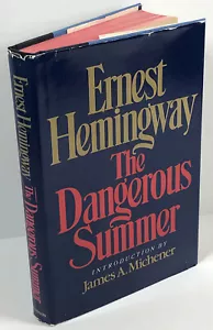 DER GEFÄHRLICHE SOMMER 1985 Hardcover ERNEST HEMINGWAY Stierkampfbilder - Bild 1 von 11