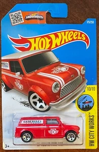 Mattel Hot Wheels HW City Works '67 Austin Mini Van RED #175 - Picture 1 of 1
