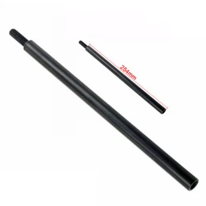 Black Shift Knob Extension Fits Manual Gear Shifter Lever EXTENDED 10" M10x1.25 - Picture 1 of 8