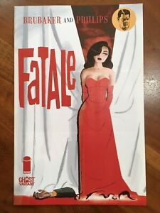 Fatale #15 Ghost Variant Image Comics Darwyn Cooke Cover Art