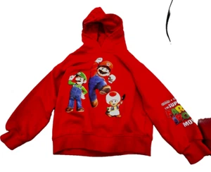 H&M The Super Mario Bros Movie Child's Hooded Sweatshirt - Picture 1 of 4