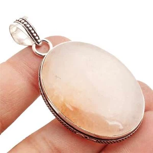 Achat Edelstein Versilbert Handmade Anhänger Schmuck Geschenk 4.4cm P-14844 - Bild 1 von 3