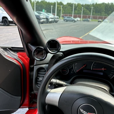 Aeroforce Chevrolet C6 Corvette LHD 52 мм дефростер двойная вентиляционная капсула 2005-2013 - Изображение 1 из 4