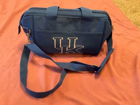 UNIV. OF KY. WILDCATS Soft Insulated Cooler Bag 14" x 10" x 7" Strap & Handles Cover