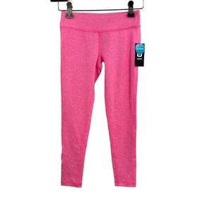 Ideology Kids Pink Full Length Athletic Legging Small New - Picture 1 of 3