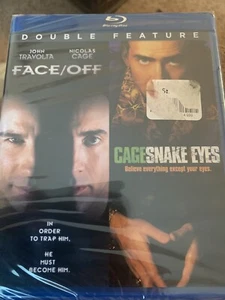 Snake Eyes / Face Off (Blu-ray, 2-Disc Double Feature) NEW - Picture 1 of 2