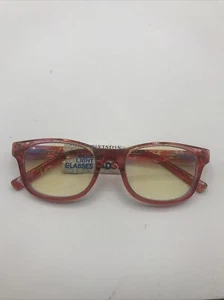Screen Vision Glasses Youth Pink Floral Oval - Picture 1 of 5