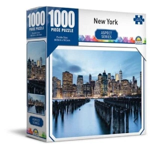 Crown Puzzles 1000 Piece Jigsaw Puzzle - Aspect Series - New York - Bild 1 von 1