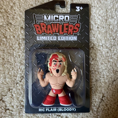 Nature Boy Ric Flair Limited Edition Micro Brawler (Bloody) WCW WWF WWE NWA AEW Cover