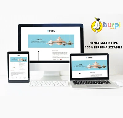 TEMPLATE GRAFICA DESCRIZIONE EBAY PERSONALIZZATA NEGOZIO HTTPS HTML5 CSS3 - Image 1 of 2