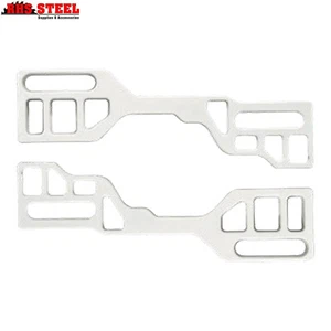 5° White Transom Wedges (Pair) | Aluminium Alloy Outboard Motor Wedges - Picture 1 of 1