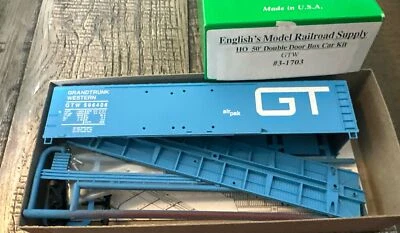 BOWSER HO Scale Kit 3-1703 50’ Dbl Door Box Car GTW - NEW! - Image 1 of 2