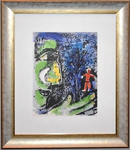 Marc Chagall Lithograph -- Profile and Red Child -- 1960 Mourlot Volume One I - Picture 1 of 2