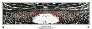 Minnesota Wild Inaugural Game The State of Hockey Unframed Panoramic Poster 4009 - Imagen 1 de 1