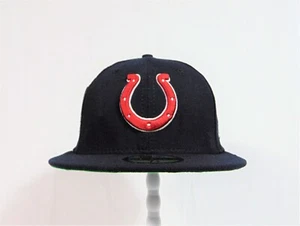 New Era NFL Indianapolis Colts Artesanía En EE. UU. 59FIFTY Sombrero Ajustado Talla 7 1/8 NUEVO RARO - Imagen 1 de 7