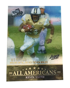 2008 Press Pass Reflectors Gold #85 Kevin Smith /100 All Americans UCF