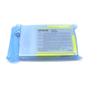 Original Epson Ink Cartridge T6054 Yellow for Stylus Pro 4800 4880 Blister Pack - Picture 1 of 1